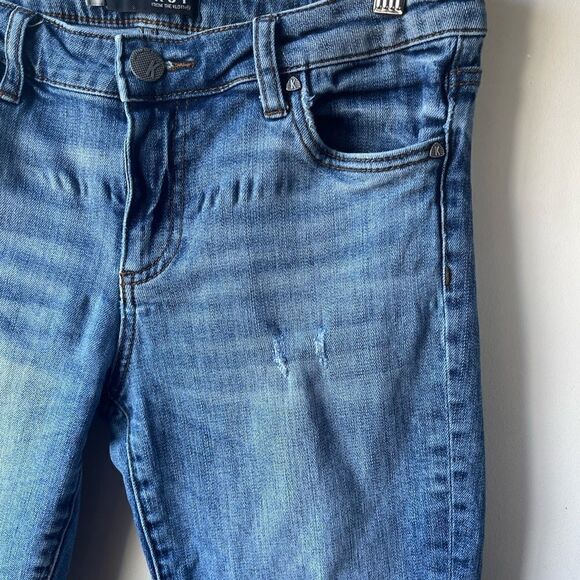 KUT from the kloth ankle raw hem straight leg jeans size 4 - Picture 5 of 15